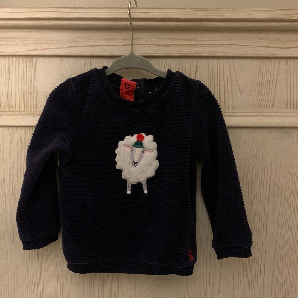 Joules Velour Holiday Sweater